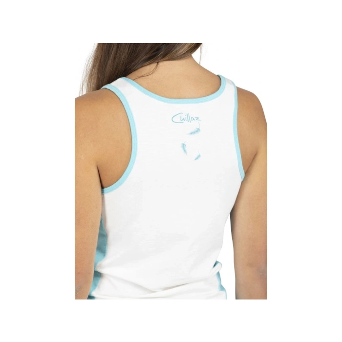 Top wspinaczkowy damski Chillaz ACTIVE BALANCE CREME LIGHT BLUE